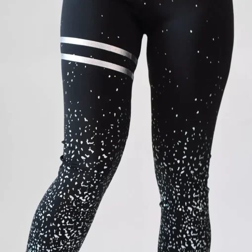 JEANS Leggingsit>Holala Venda leggingsit musta-hopea