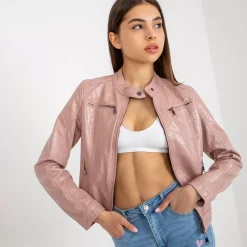 JEANS Takit>Honey Winter Esme keinonahkatakki roosa