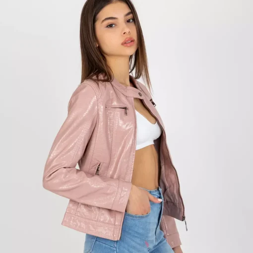JEANS Takit>Honey Winter Esme keinonahkatakki roosa