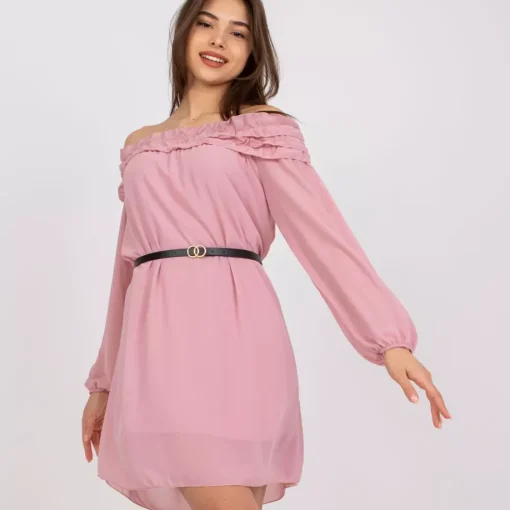JEANS Minimekot>Italy Moda Ameline mekko vyöllä roosa