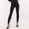 JEANS Housut>Louis Francoise stretch-housut musta