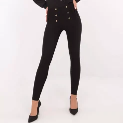JEANS Housut>Louis Francoise stretch-housut musta