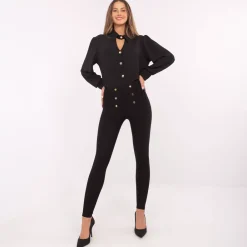 JEANS Housut>Louis Francoise stretch-housut musta