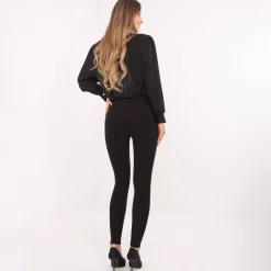 JEANS Housut></noscript>Louis Francoise stretch-housut musta