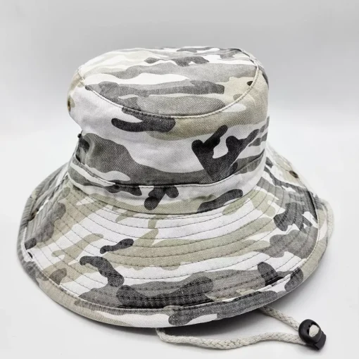 JEANS Kesähatut>Kalastajanhattu kaulalenkillä snow camo