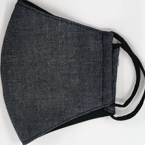 JEANS Kasvosuojat>Kasvosuoja puuvillainen harmaa/denim