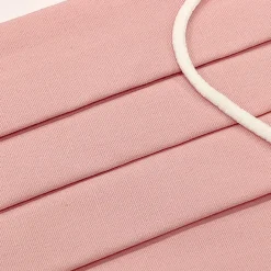 JEANS Kasvosuojat>Kasvosuoja puuvillainen laskostettu nude/roosa