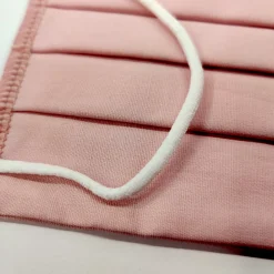 JEANS Kasvosuojat></noscript>Kasvosuoja puuvillainen laskostettu nude/roosa