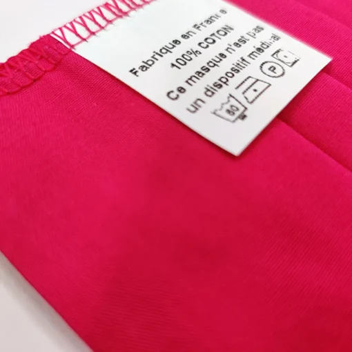 JEANS Kasvosuojat>Kasvosuoja puuvillainen laskostettu fuksia