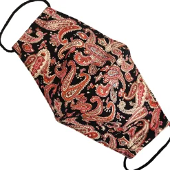 JEANS Kasvosuojat>Kasvosuoja puuvillainen punainen/paisley