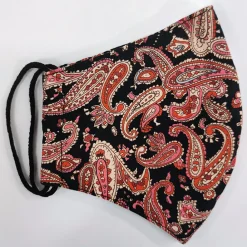 JEANS Kasvosuojat>Kasvosuoja puuvillainen punainen/paisley
