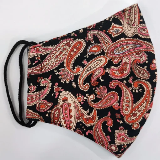 JEANS Kasvosuojat>Kasvosuoja puuvillainen punainen/paisley