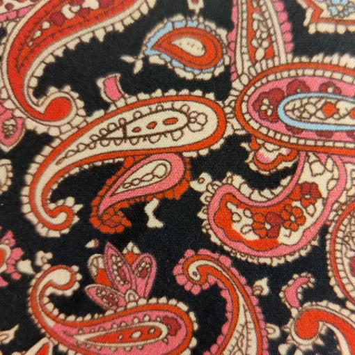 JEANS Kasvosuojat>Kasvosuoja puuvillainen punainen/paisley