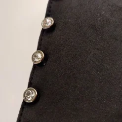 JEANS Kasvosuojat>Kasvosuoja puuvillainen strassiniitit/musta