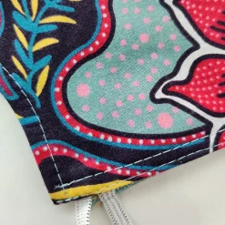 JEANS Kasvosuojat></noscript>Kasvosuoja puuvillainen turkoosi/kuvioitu