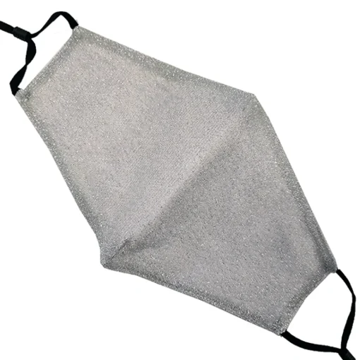 JEANS Kasvosuojat>Kasvosuoja säädettävä lurex/hopea