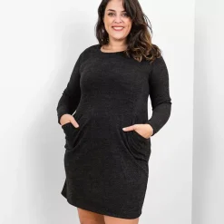 JEANS Minimekot | Plus!>Kazaka Paris neulemekko musta