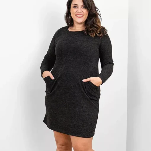 JEANS Minimekot | Plus!>Kazaka Paris neulemekko musta