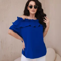 JEANS Lyhythihaiset Paidat Ja Topit>Kesi Amelia Spanish paita sininen