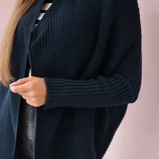 JEANS Neuleet>Kesi Anu neuletakki denim