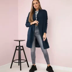 JEANS Neuleet></noscript>Kesi Anu neuletakki denim