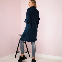 JEANS Neuleet></noscript>Kesi Anu neuletakki denim