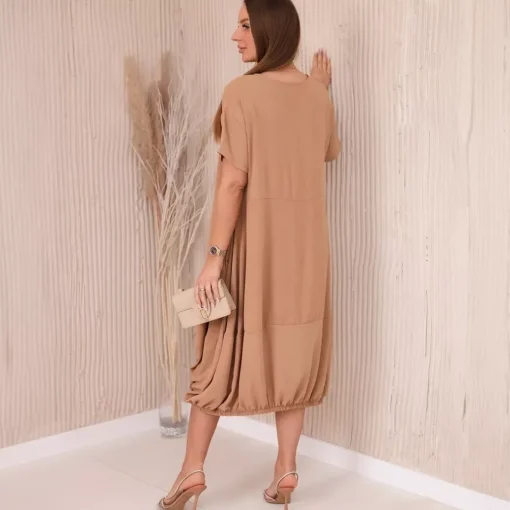 JEANS Midimekot | Minimekot>Kesi Avery taskumekko kameli