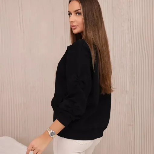 JEANS Pitkähihaiset Paidat>Kesi Banto collegepaita musta