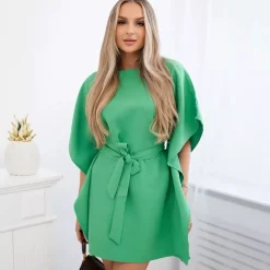 JEANS Minimekot>Kesi Batwing minimekko vihreä