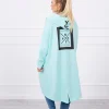 JEANS Takit | Plus!>Kesi Believe trikootakki hupulla aqua