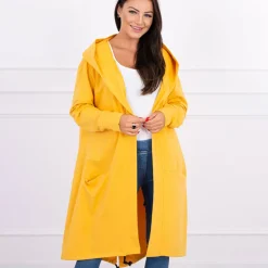 JEANS Takit | Plus!>Kesi Believe trikootakki hupulla mustard