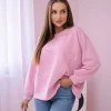 JEANS Pitkähihaiset Paidat>Kesi Big Heart collegepaita pinkki