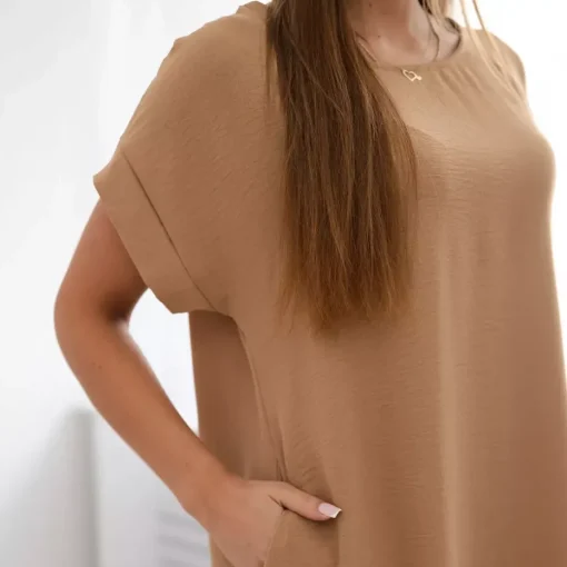 JEANS Minimekot>Kesi Bonne taskumekko kameli