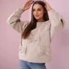 JEANS Pitkähihaiset Paidat>Kesi Bowties collegepaita beige