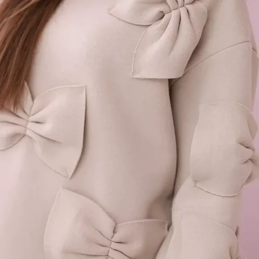 JEANS Pitkähihaiset Paidat>Kesi Bowties collegepaita beige