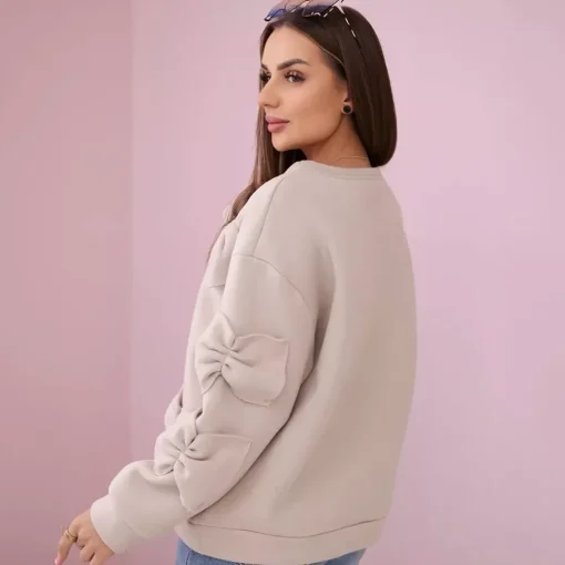 JEANS Pitkähihaiset Paidat>Kesi Bowties collegepaita beige