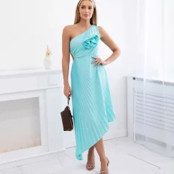 JEANS Midimekot>Kesi Carlie juhlamekko aqua