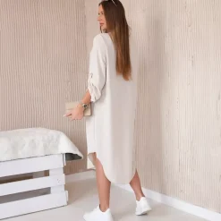 JEANS Tunikat | Midimekot></noscript>Kesi Carola tunikamekko beige