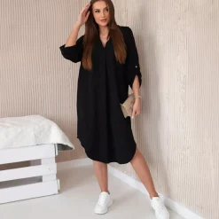 JEANS Tunikat | Midimekot>Kesi Carola tunikamekko musta