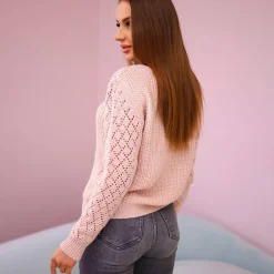 JEANS Neuleet></noscript>Kesi Decorative neulepaita roosa