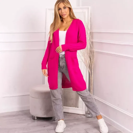 JEANS Neuleet>Kesi Donna neuletakki fuksia