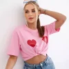 JEANS Lyhythihaiset Paidat Ja Topit>Kesi Emilie t-paita baby pink