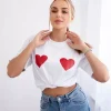 JEANS Lyhythihaiset Paidat Ja Topit>Kesi Emilie t-paita valkoinen