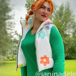 JEANS Takit>Kesi Flores toppaliivi valkoinen