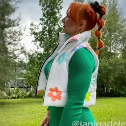 JEANS Takit></noscript>Kesi Flores toppaliivi valkoinen