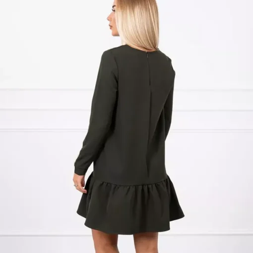 JEANS Minimekot>Kesi Flounce minimekko khaki