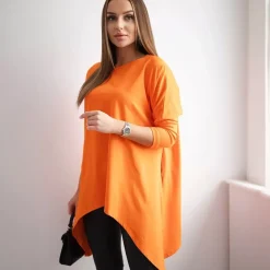 JEANS Tunikat>Kesi Ida epäsymmetrinen tunika oranssi