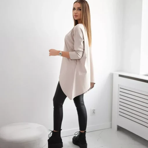JEANS Tunikat>Kesi Ida epäsymmetrinen tunika vaalea beige