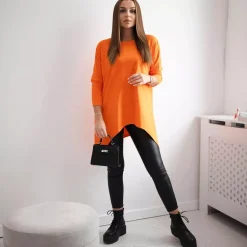JEANS Tunikat></noscript>Kesi Ida epäsymmetrinen tunika oranssi