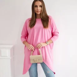 JEANS Tunikat></noscript>Kesi Ida epäsymmetrinen tunika pinkki